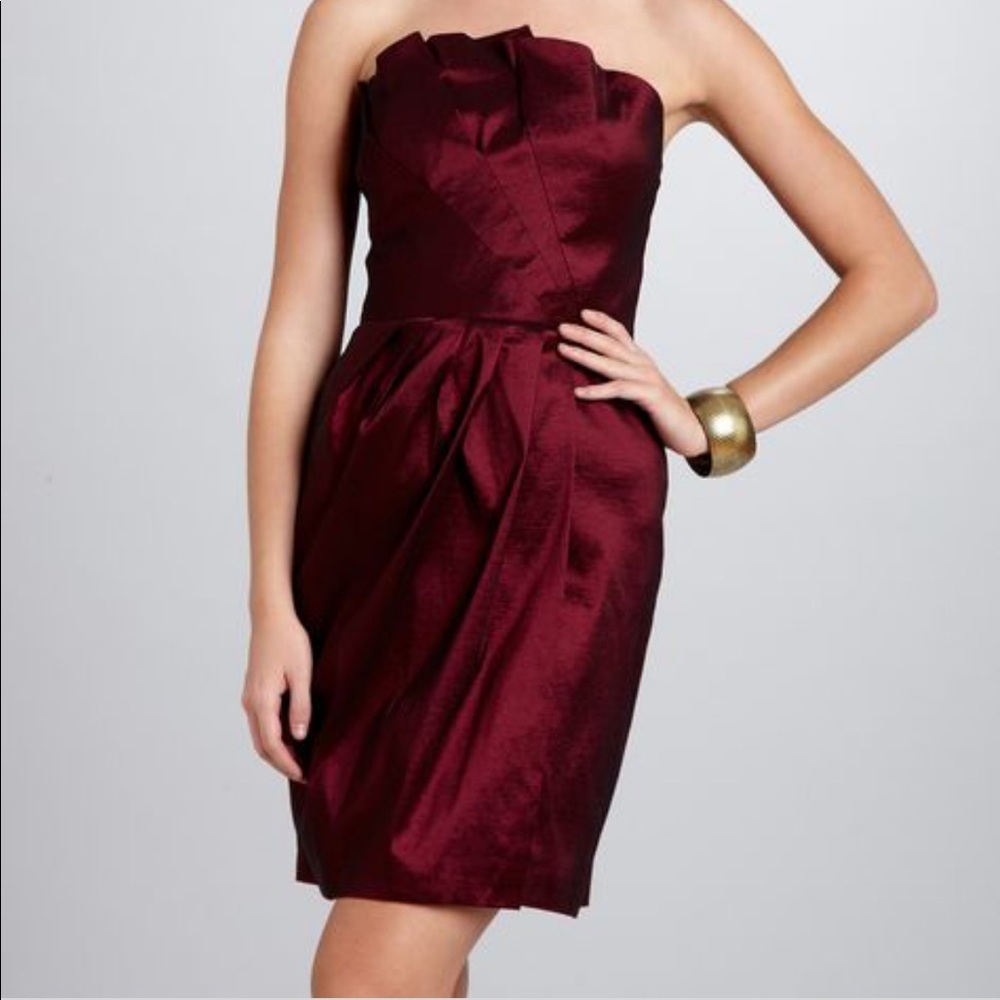 NEW French Connection Burgundy Cocktail Dress